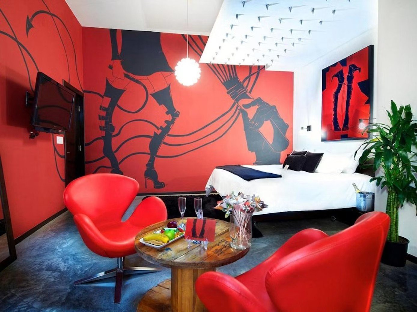 Habitación Love Ouch by Gladys Turner en Tántalo Hotel