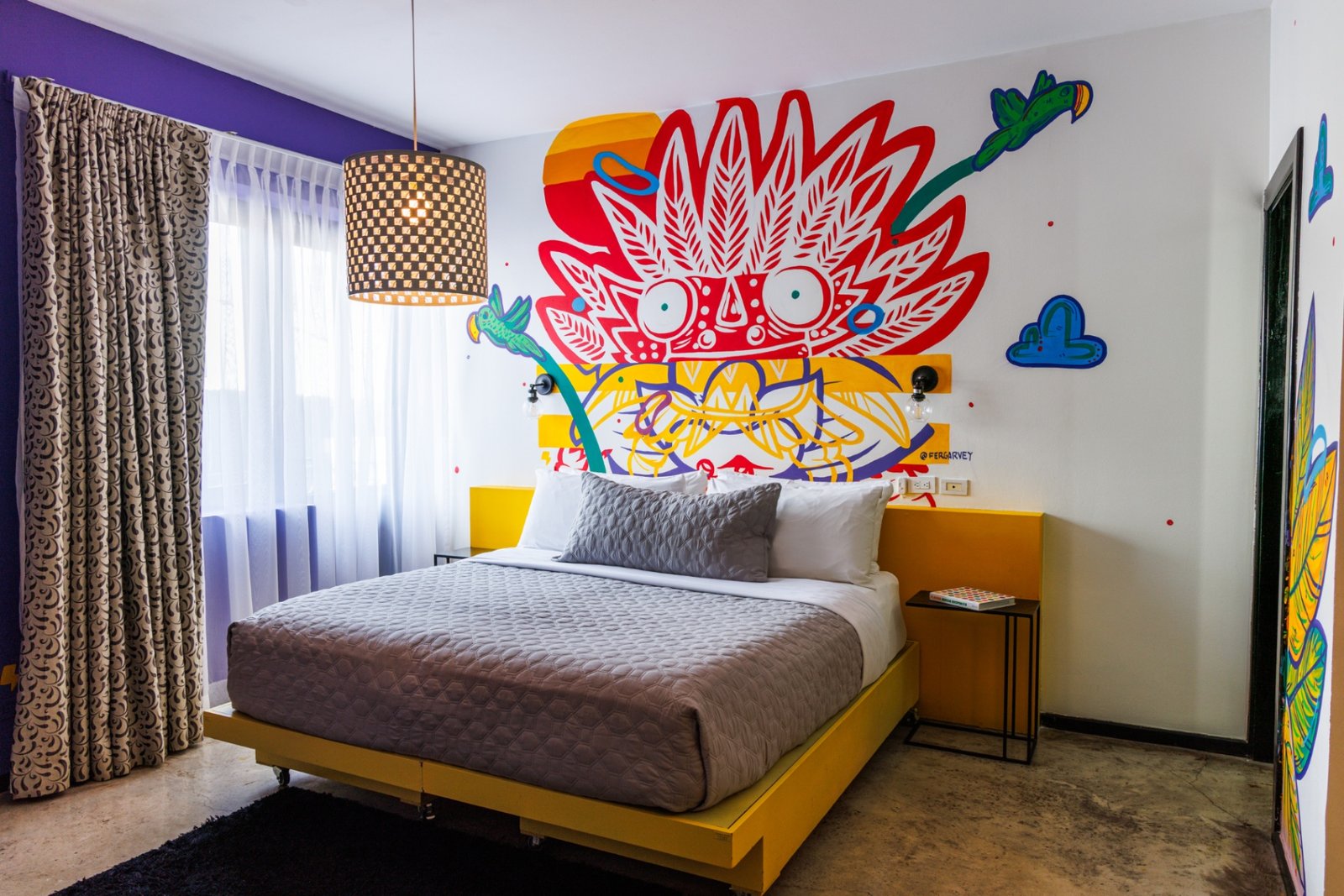 Habitación Por Amor a C.E.R by Fer Garvey en Tántalo Hotel