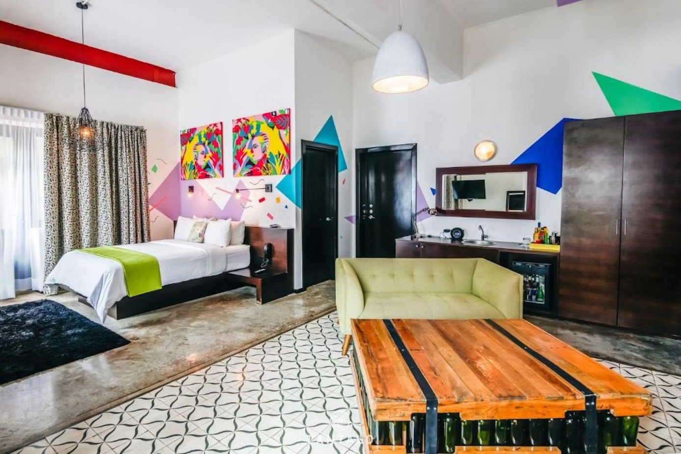 Habitación Geo Orga by Mariery Young en Tántalo Hotel